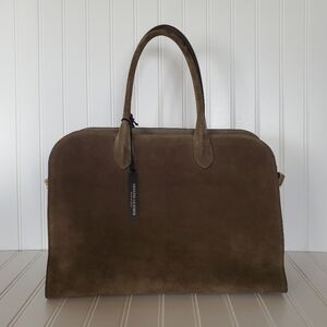 Claudia Firenze Suede Leather Tote Bag NWT